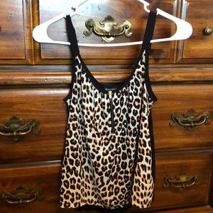 Cheetah print tank